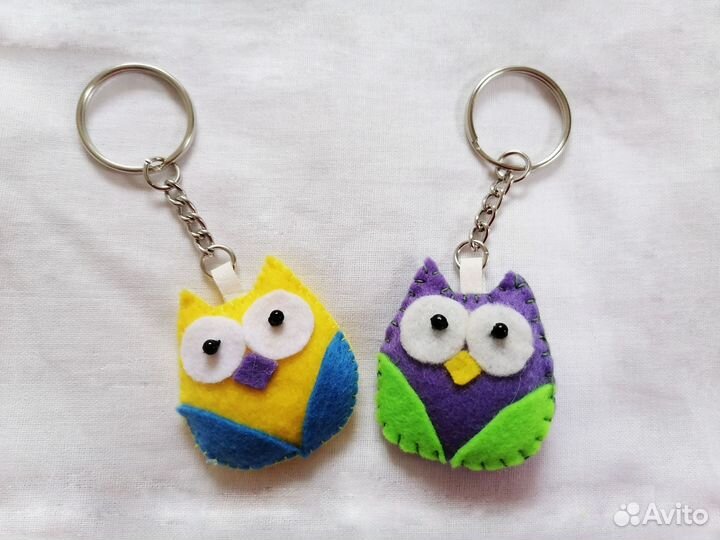 Брелки из фетра