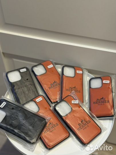 Чехол Hermes на iPhone 13 pro,14 pro,15 pro