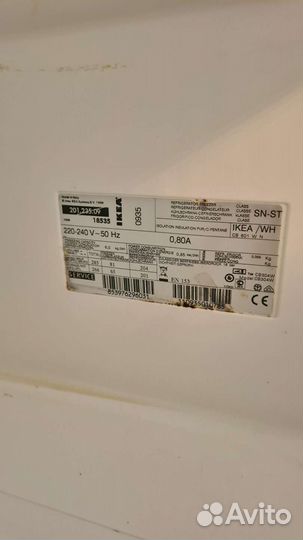 Холодильник встроенный бу