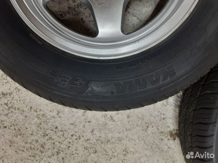 Колеса летние на Ваз