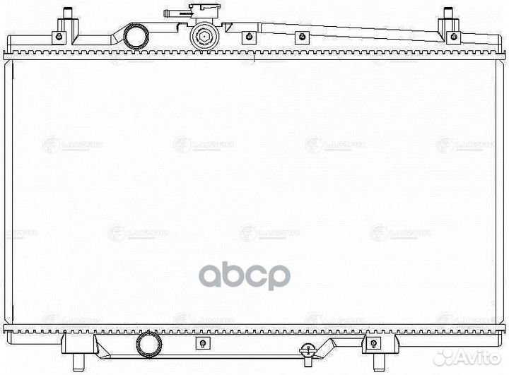 Радиатор охлаждения для а/м Geely Оtaka (07) /M