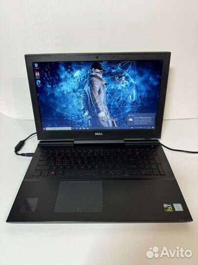 Игровой ноутбуе dell I5 7300hq / GTX 1050ti