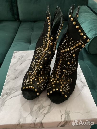 Ботильоны zara 39