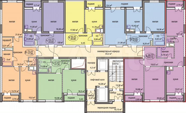 Планировка квартир энгельс 3-к квартира, 103 м², 7/16 эт. на продажу в Энгельсе Купить квартиру Авито