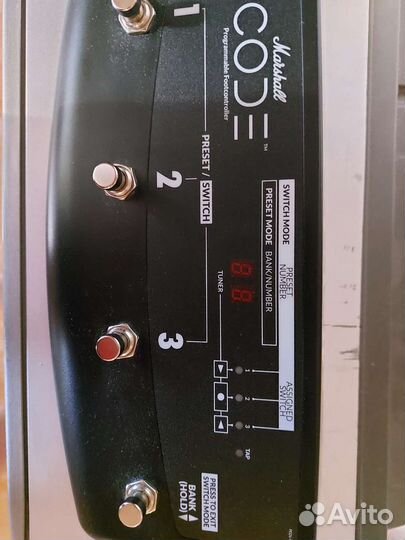 Гитарный комбоусилитель marshall code 25