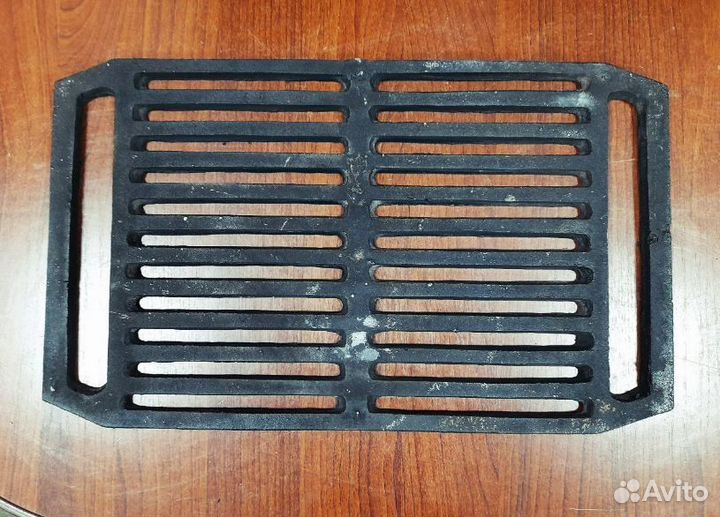 Решетка чугунная для гриля с ручками