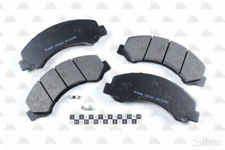Тормозные дисковые колодки PF-4491