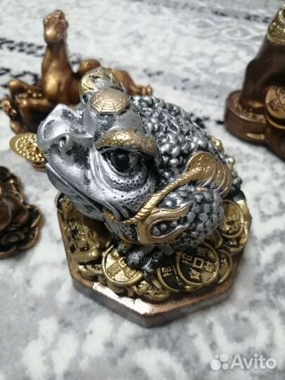 Фигурки Денежная лягушка и Слон