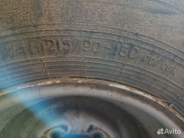 2 зимних колеса УАЗ