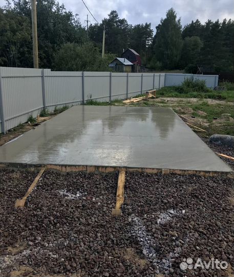 Плитный фундамент