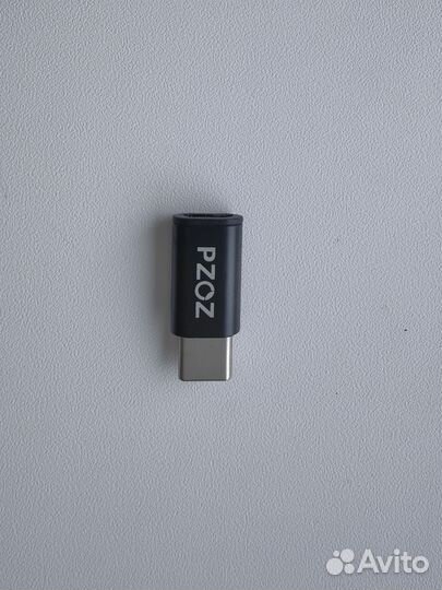 Переходник с Micro usb на type c