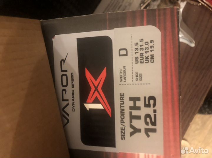 Продам коньки Bauer vapour 1x YTH