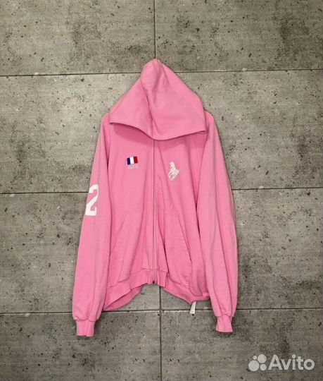 Зип худи Balenciaga x polo