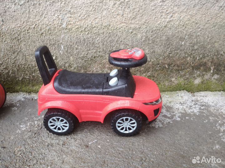 Толокар машинки и велосипед