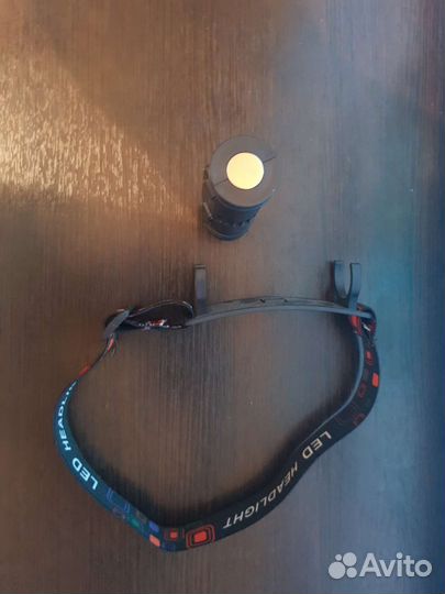 Налобный фонарь с магнитом сбоку