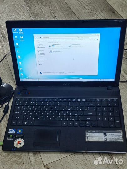 Ноутбук acer aspire 5742ZG