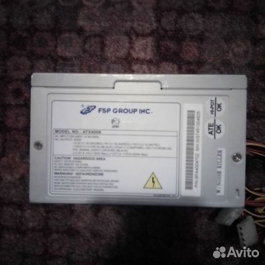 Рабочие блоки питания для пк от 400 до 850 ватт