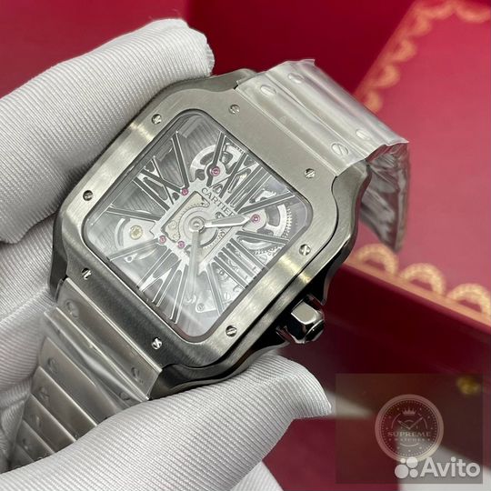 Cartier Santos Skeleton