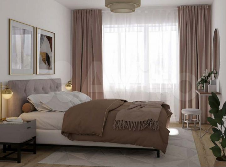 2-к. квартира, 59,5 м², 15/26 эт.