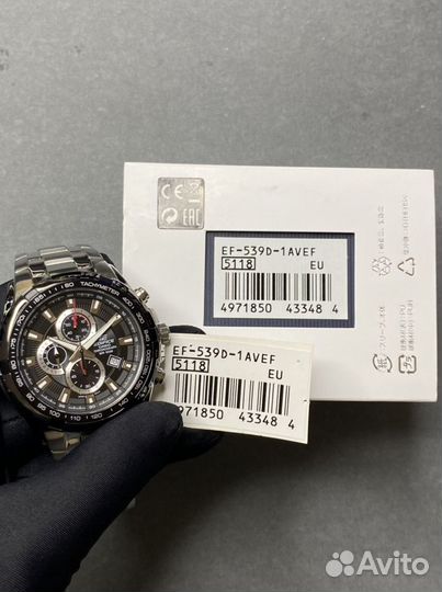 Часы Casio Edifice EF-539D-1A