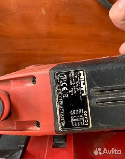 Установка алмазного бурения hilti dd ec-1