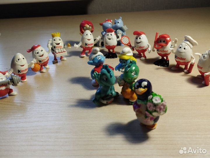 Игрушки из киндер сюрприз
