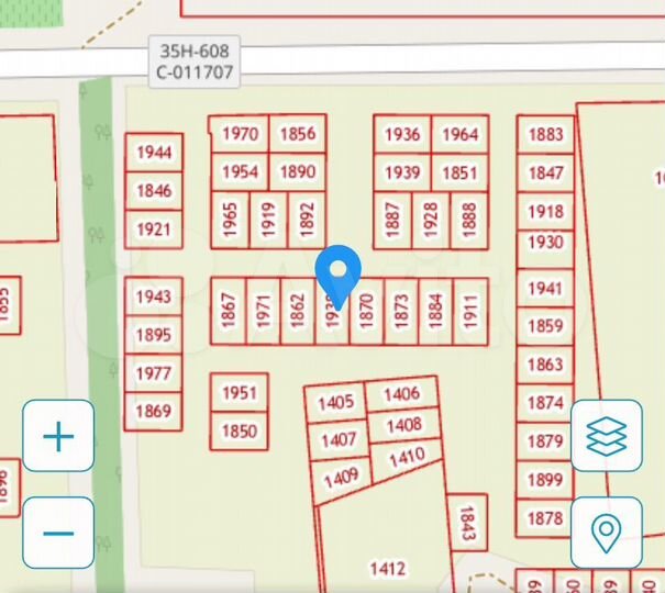 Участок 6,3 сот. (СНТ, ДНП)