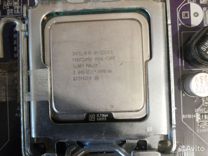 Мать+проц+4ггб 775