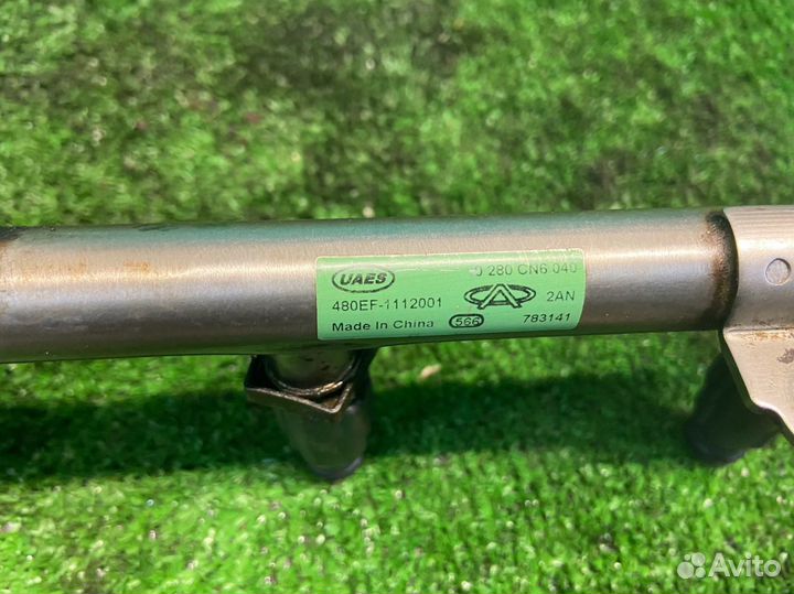 Chery amulet a15 / рейка топливная с форсунками