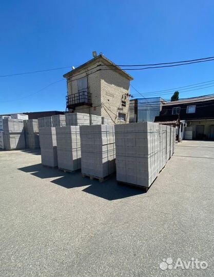 Пеплоблок М35 390х190х190