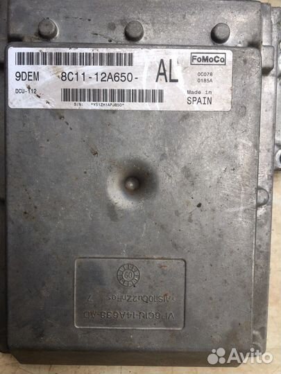 8C11-12A650-AL эбу на Форд Транзит 2010 г