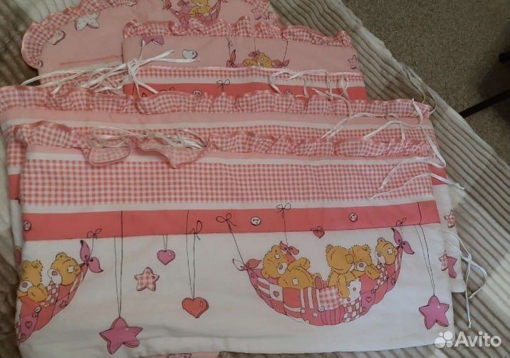 Бортики в кроватку