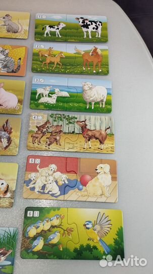 Игра карточки пазлы