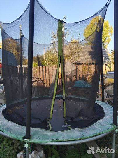 Детский батут с сеткой