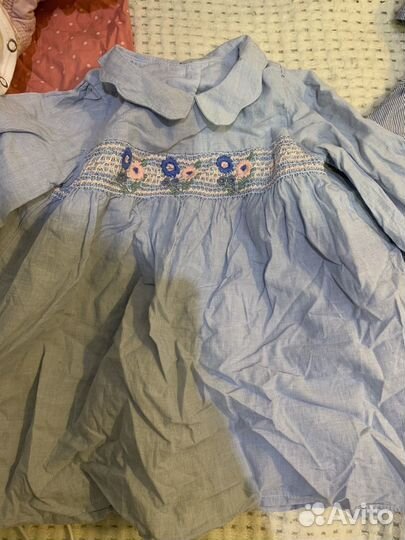 Вещи пакетом на девочку 74-80