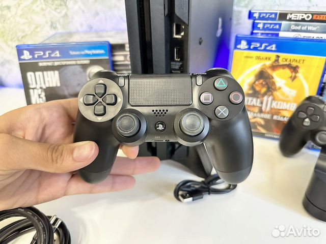Sony PlayStation PS 4 Pro 1tb с играми объявление продам