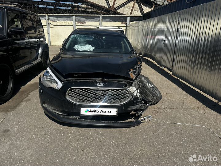 Kia Quoris 3.8 AT, 2017, битый, 195 000 км