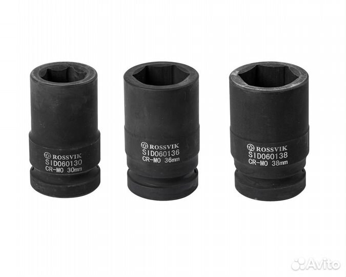 Головка торцевая ударная, глубокая 1