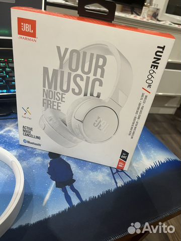 Беспроводные наушники JBL Tune660 NC