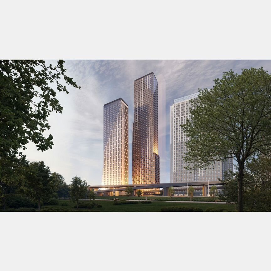 2-к. квартира, 47,1 м², 50/64 эт.