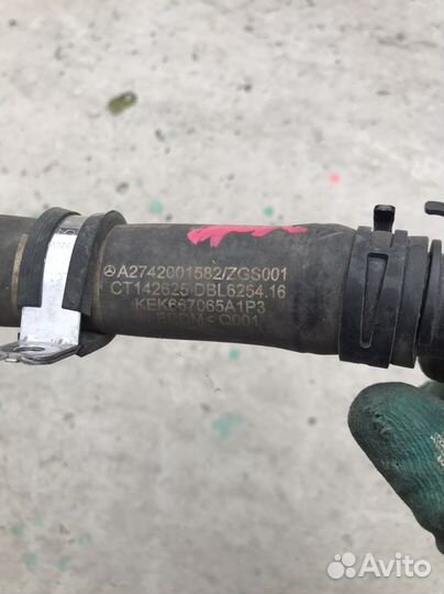 Патрубок охлаждения Mercedes W205 M274