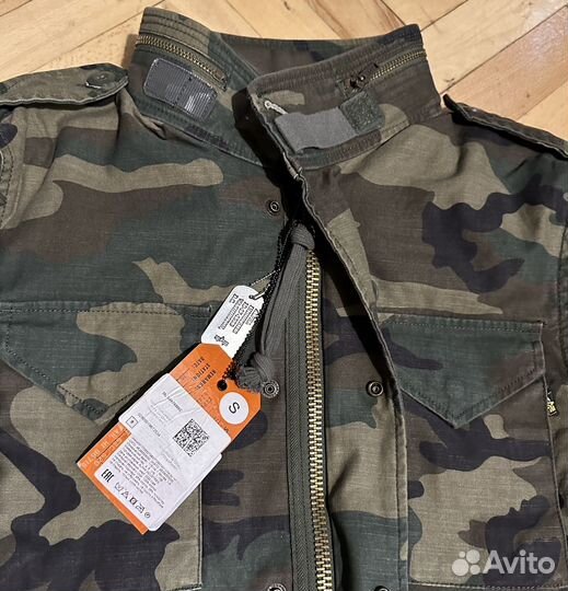 Новая куртка M65 Alpha Industries (S)