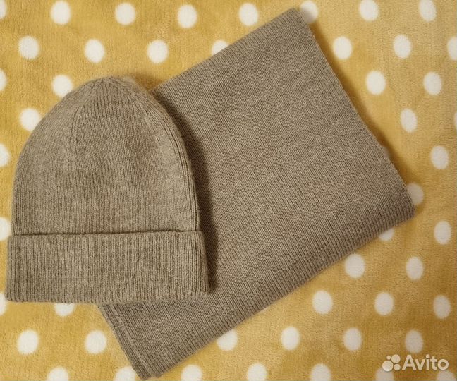 Шапка и шарф 46-50 размер