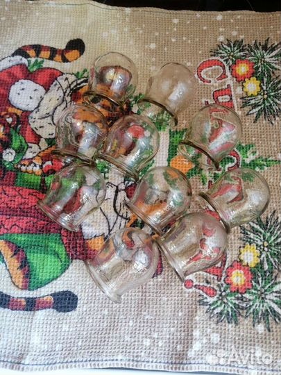 Банка стеклянная массажная. СССР