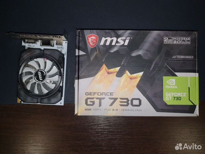 Видеокарта MSI GeForce GT 730 (N730-2GD3V2)