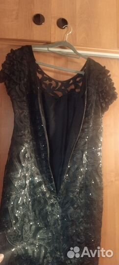 Коктейльное платье 52 размер