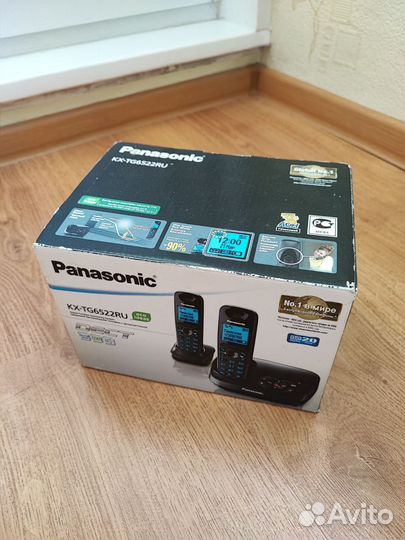 Радиотелефон Panasonic 2 трубки