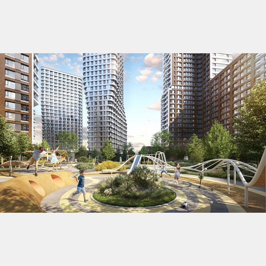 3-к. квартира, 90,7 м², 6/27 эт.