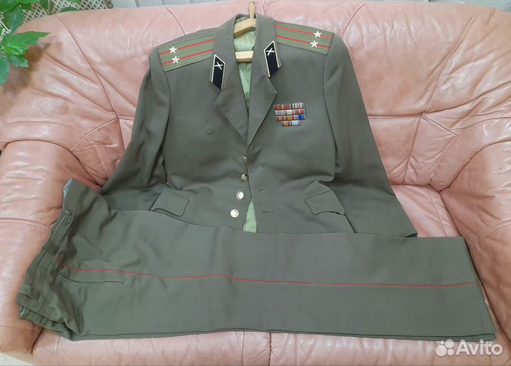 Китель и брюки. Подполковник артиллерии. 80-е