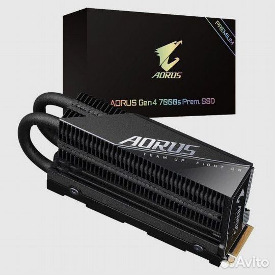 Gigabyte 2 тб SSD aorus Gen4 7000s Prem PCI-E 4.0